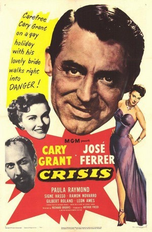 Crisis (1950) - poster