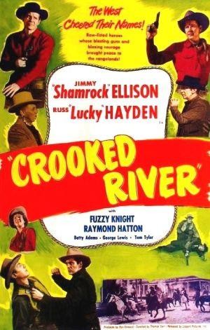Crooked River (1950) - poster