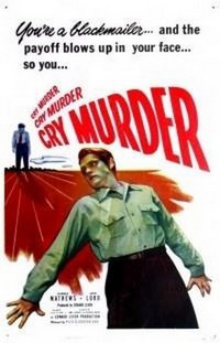 Cry Murder (1950) - poster