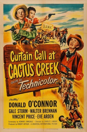 Curtain Call at Cactus Creek (1950) - poster