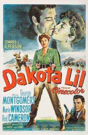 Dakota Lil (1950) - poster