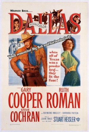 Dallas (1950) - poster