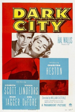 Dark City (1950) - poster