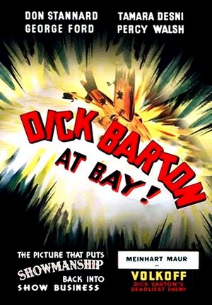 Dick Barton at Bay (1950) - poster