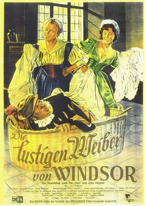 Die Lustigen Weiber von Windsor (1950) - poster
