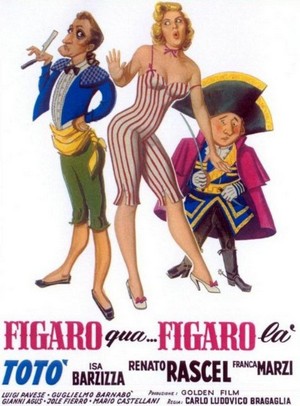Figaro Qua, Figaro Là (1950) - poster