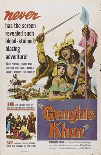 Genghis Khan (1950) - poster