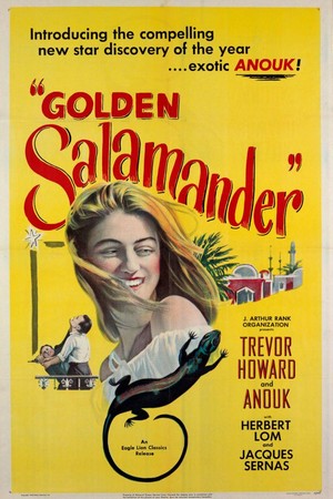Golden Salamander (1950) - poster