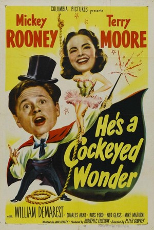 He's a Cockeyed Wonder (1950) - poster