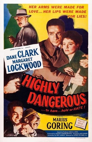 Highly Dangerous (1950) - poster
