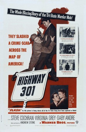 Highway 301 (1950) - poster