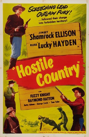 Hostile Country (1950) - poster