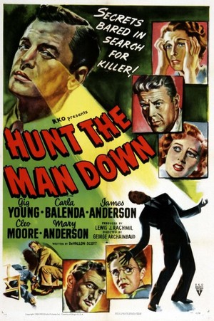 Hunt the Man Down (1950) - poster