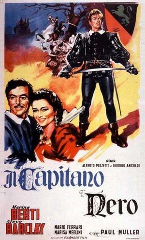 Il Capitano Nero (1950) - poster