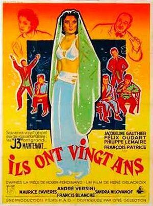 Ils Ont Vingt Ans (1950) - poster