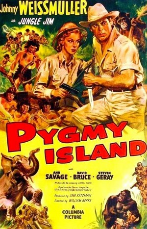 Jungle Jim in Pygmy Island (1950) - poster