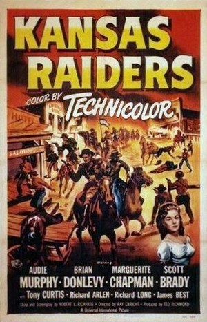 Kansas Raiders (1950) - poster