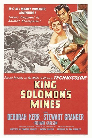 King Solomon's Mines (1950) - poster