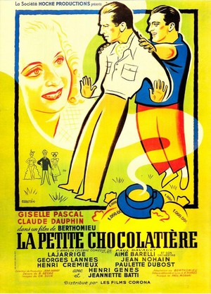La Petite Chocolatière (1950) - poster