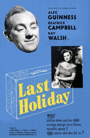 Last Holiday (1950) - poster