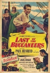 Last of the Buccaneers (1950) - poster