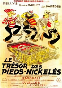 Le Trésor des Pieds-Nickelés (1950) - poster