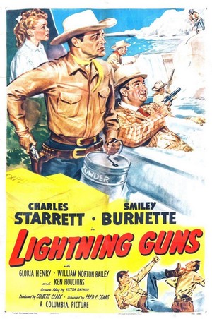 Lightning Guns (1950) - poster