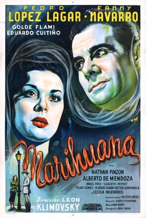 Marihuana (1950) - poster