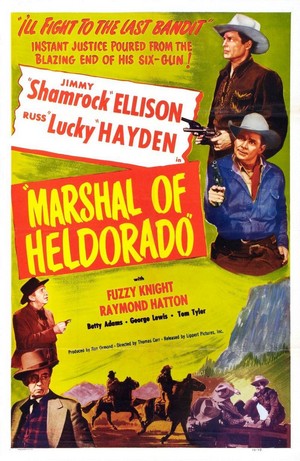 Marshal of Heldorado (1950) - poster