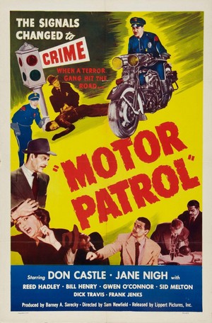 Motor Patrol (1950) - poster