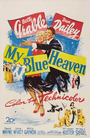 My Blue Heaven (1950) - poster