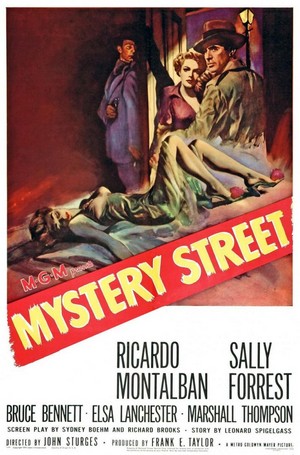 Mystery Street (1950) - poster