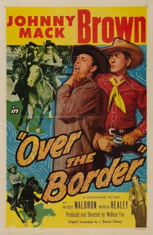 Over the Border (1950) - poster