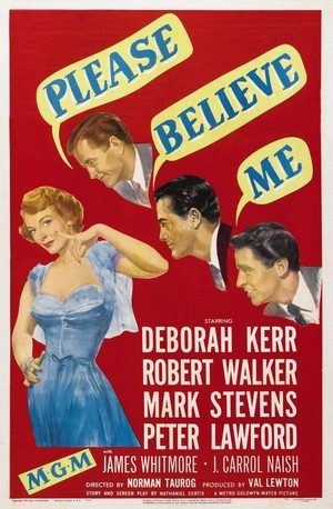 Please Believe Me (1950) - poster
