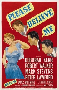 Please Believe Me (1950) - poster