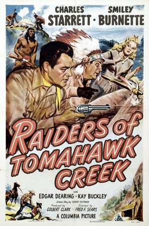 Raiders of Tomahawk Creek (1950) - poster