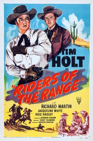 Riders of the Range (1950) - poster