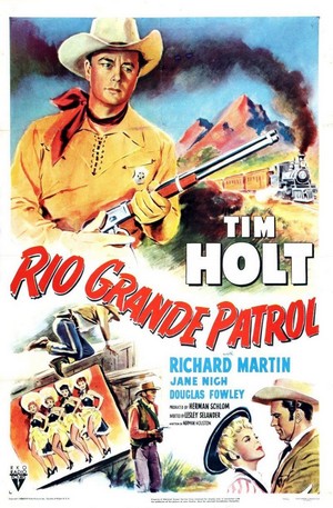 Rio Grande Patrol (1950) - poster
