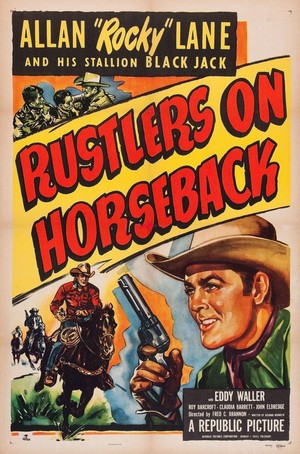 Rustlers on Horseback (1950) - poster