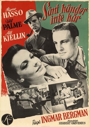 Sånt Händer Inte Här (1950) - poster