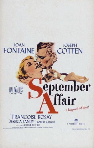 September Affair (1950) - poster