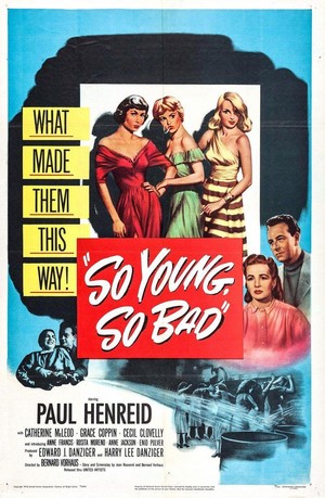 So Young So Bad (1950) - poster