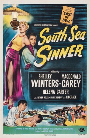 South Sea Sinner (1950) - poster