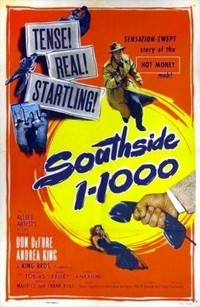 Southside 1-1000 (1950) - poster