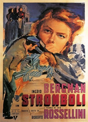 Stromboli (1950) - poster