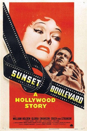 Sunset Blvd. (1950) - poster
