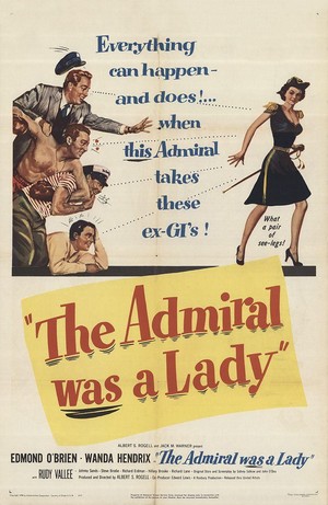 The Admiral Was a Lady (1950) - poster