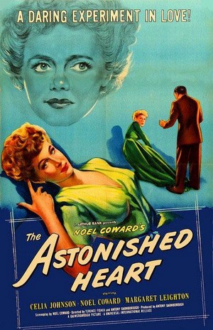 The Astonished Heart (1950) - poster