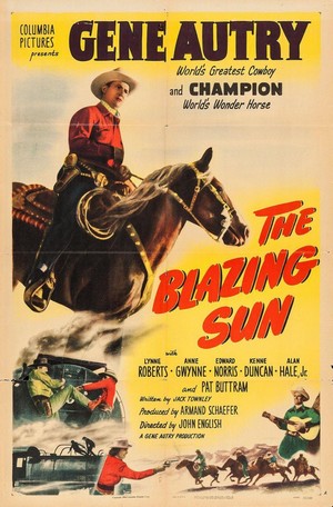 The Blazing Sun (1950) - poster