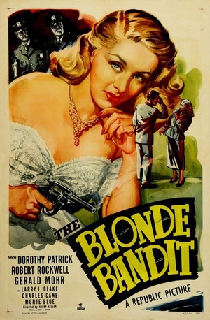 The Blonde Bandit (1950) - poster